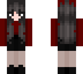 red and black