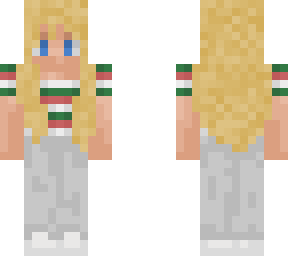 striped shirt girl