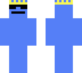 blue gang with crown