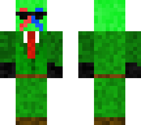 creeper in a suit