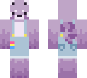 purple lesser panda