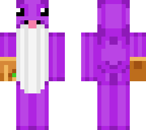 purple whale with infinity gauntlet