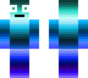 shades of blue/purple