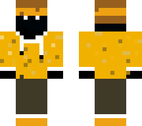 weird orange guy in sweater