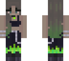 black/green