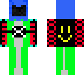 blue cyborg