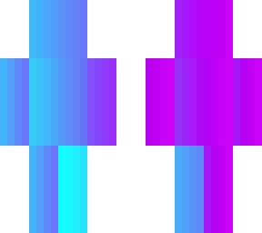 blue to purple gradiant skin