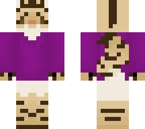 cat purple sweater
