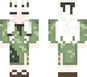 cloud green dress