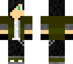 emo hair guy w/ brown jacket