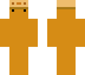 orange axolotl hat