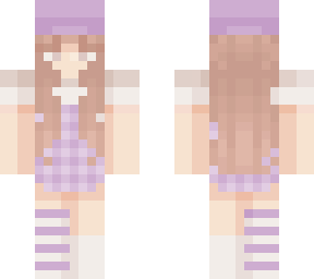 pastel purple girl skin