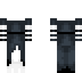 Sriped Sleave Dress Base Minecraft Skin