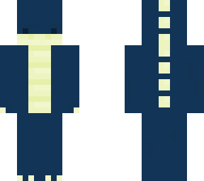 dark blue dinosaur