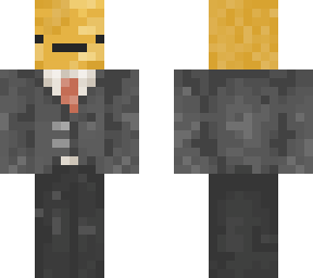 potato in a suit