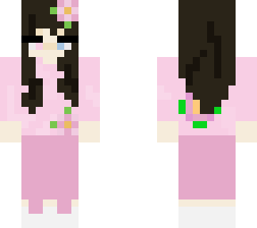 pretty flower girl