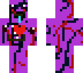purple love monster monster form