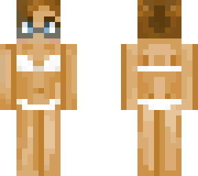 white bikini