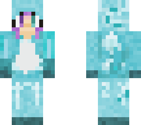 white fox onesie