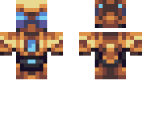 auric chestplate + space helm