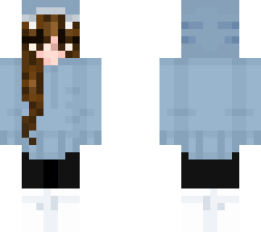 brown hair shark girl