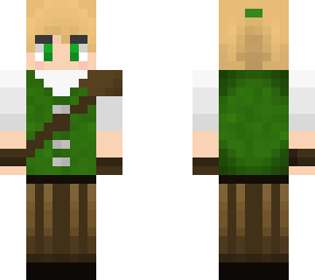 custom ponytail/punk skin