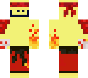 fire transformation training outfit