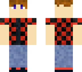 plaid shirt boy