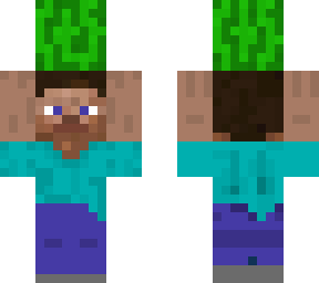 steve holding watermelon