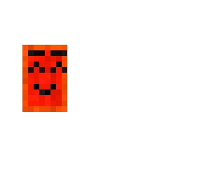 a weird smiling face