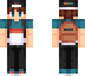 aidan foley - modern summer coast, backwards hat with backpack