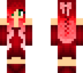 blood red
