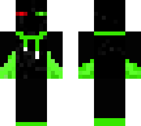 ender man green / red fixed