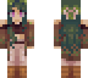 forest girl with bear ears :]