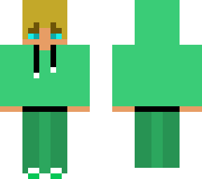 green hoddie boy
