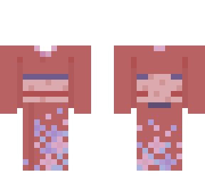 kimono colour collection (red)