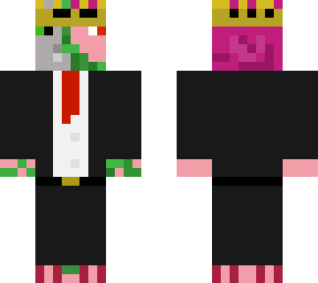 pigboygames in a suit red