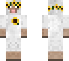 sheep flower crown