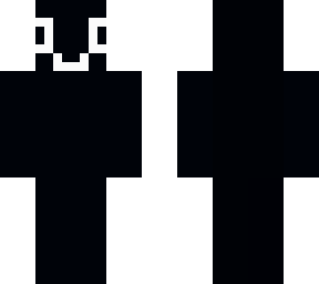 black with smile
