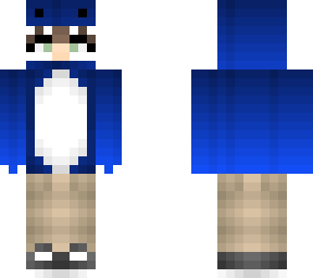 dino skin girl <3