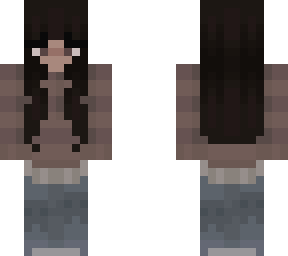 female sweater v2 with blue skull sweatpants