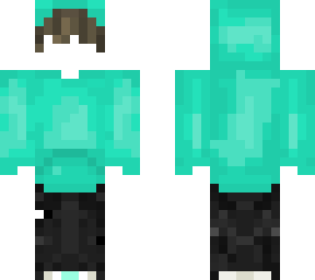 no head pastel frost green hood