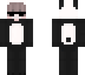panda boy with sunglasses