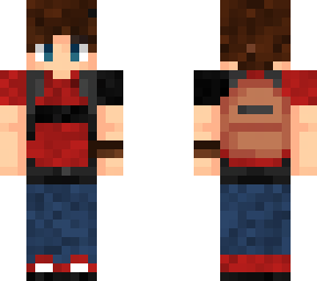 red and black guy