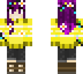 yellow sweater
