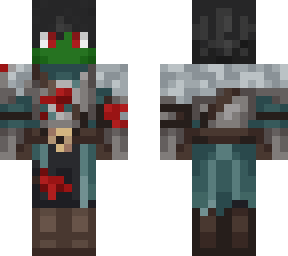 zombified knight (no helmet and ripped tunic)
