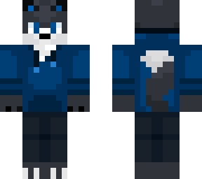 blue furry