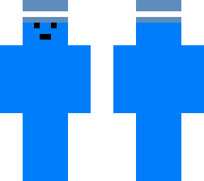 blue man top hat