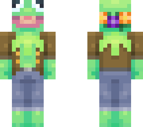 farmer kermit flower crown