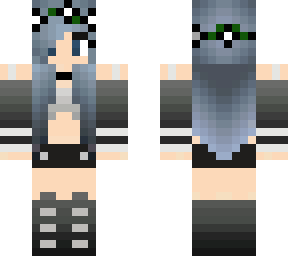 grey goth girl